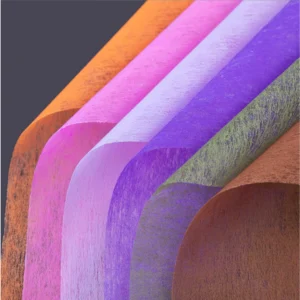 กระดาษห่อช่อดอกไม้ผ้าฝ้าย กระดาษสา แพ็ค 28 แผ่น ขนาด 48x48 ซม.