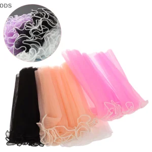 วัสดุห่อดอกไม้ Pearl Wave เส้นด้ายลูกไม้ตาข่าย สำหรับช่อดอกไม้และของขวัญ