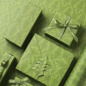 กระดาษห่อดอกไม้สไตล์ย้อนยุค สำหรับห่อของขวัญและช่อดอกไม้