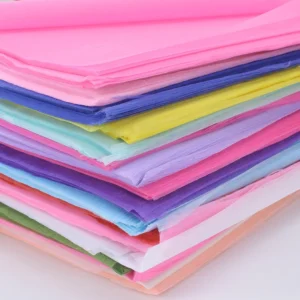 กระดาษห่อช่อดอกไม้ผ้าฝ้าย คละสี สำหรับตกแต่งเทศกาลและงาน DIY